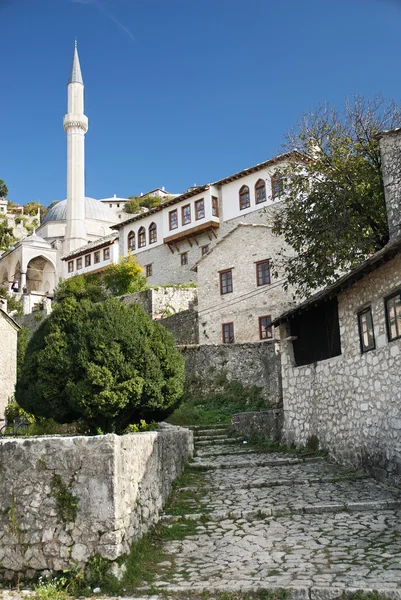 Pocitelj villaggio vicino a mostar in Bosnia — Foto Stock