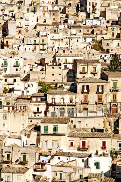 Η παλιά πόλη της Σικελίας modica — Φωτογραφία Αρχείου