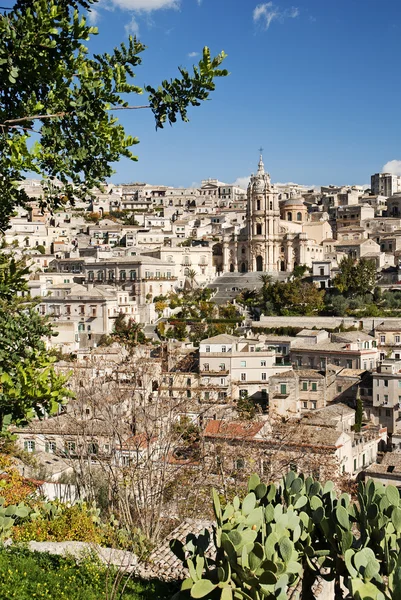 Modica en sicilia italia — Foto de Stock