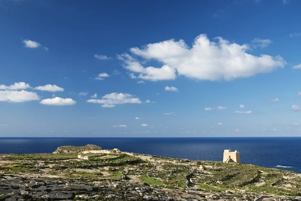 Gozo eiland landschap in malta — Stockfoto