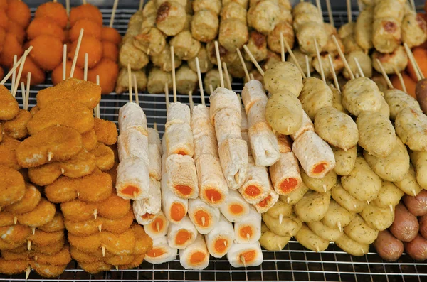 Snacks i penang malaysia — Stockfoto
