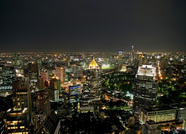 Bangkok Geceleri gökyüzü