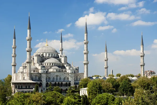 Σουλτάν Αχμέτ τζαμί στην Κωνσταντινούπολη — Φωτογραφία Αρχείου
