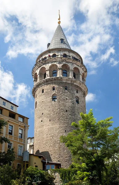 Galata tower in istanbul turkey — Stock Photo, Image