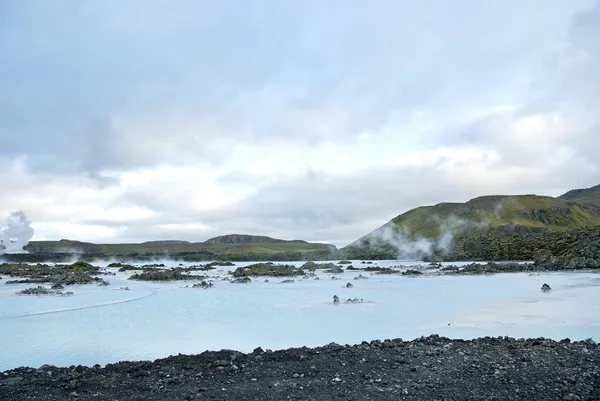 Blå lagunen nära reykjavik Island — Stockfoto
