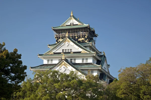 Замок Осака в Японии — стоковое фото