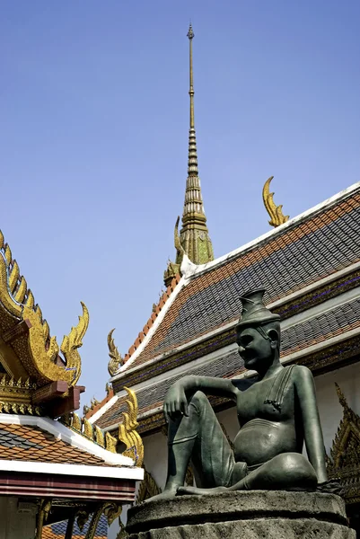 Grand palace temple bangkok thailand — Stock Photo, Image