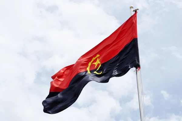 Angola flag — Stock Photo, Image