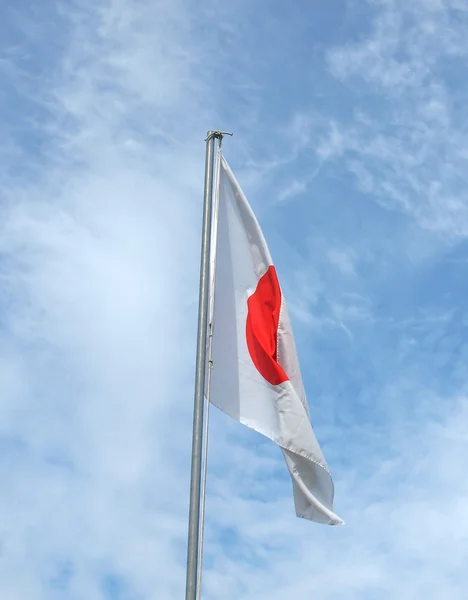 Japansk flagg – stockfoto