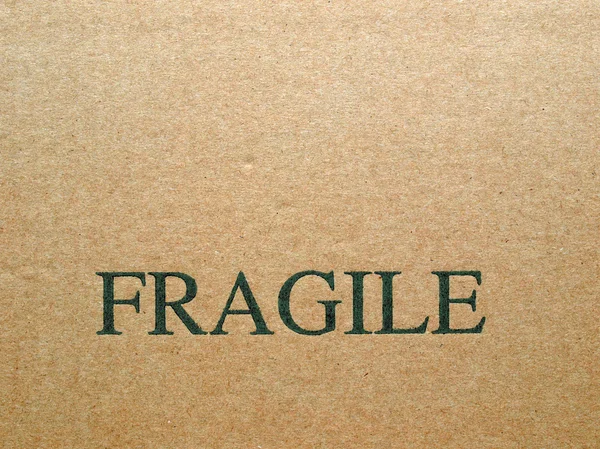 Fragile — Foto Stock