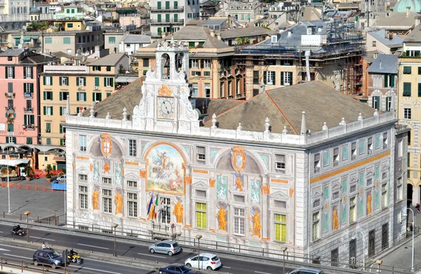 Palazzo San Giorgio, Génova Fotos De Bancos De Imagens Sem Royalties