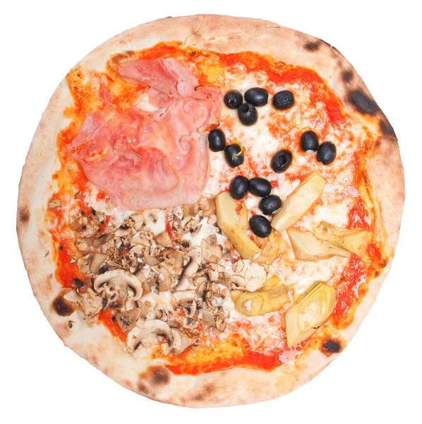 Pizza de cuatro estaciones —  Fotos de Stock