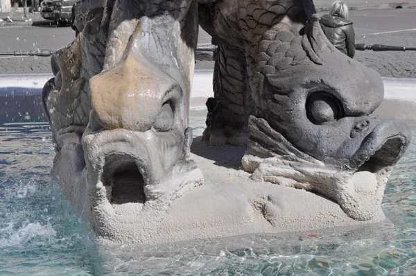 Fontana di Tritone, Roma — Foto Stock