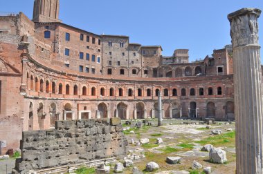 Trajan's Market, Rome clipart