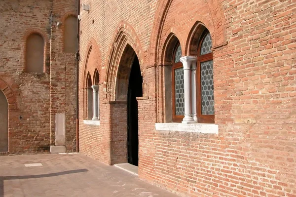 Abbazia di Pomposa, Ferrara — Stok fotoğraf