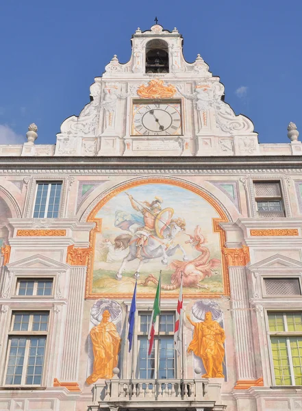 Palazzo San Giorgio, Genoa — Stock Photo, Image