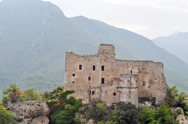 Castelvecchio di Rocca Barbena — Stock Photo, Image