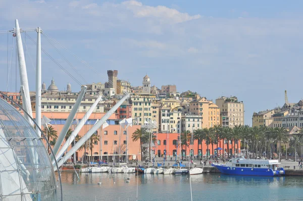 Harbour, Génova, Itália — Fotografia de Stock