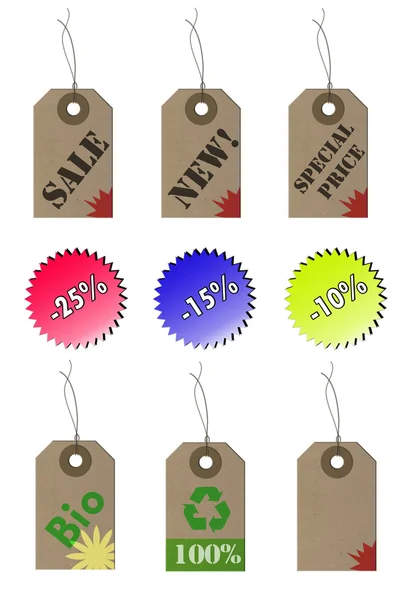 stock image Tags set