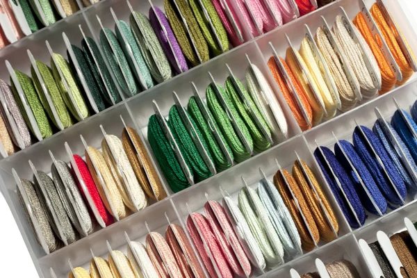 Set di fili colorati — Foto Stock