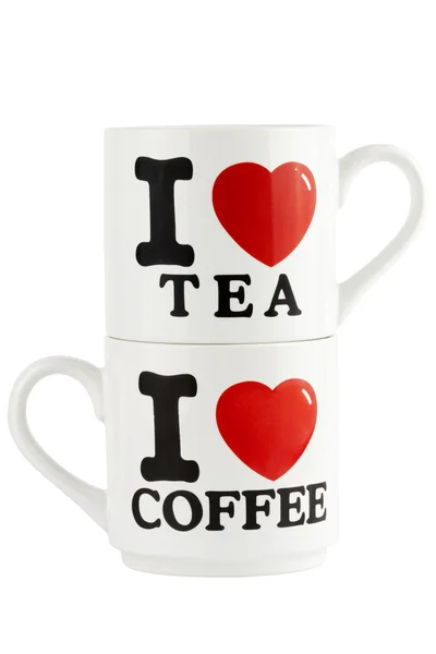 Tasses à café et thé — Photo