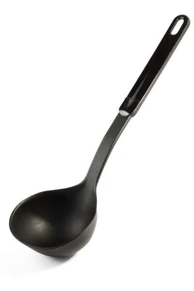 Black Spoon — Stock Photo, Image