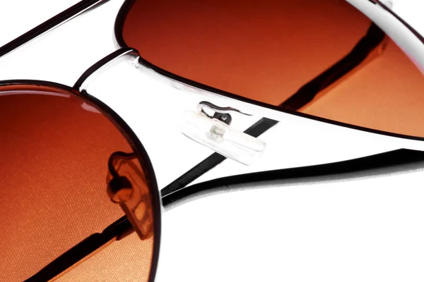 Brown closeup sunglasses — Stock Photo, Image