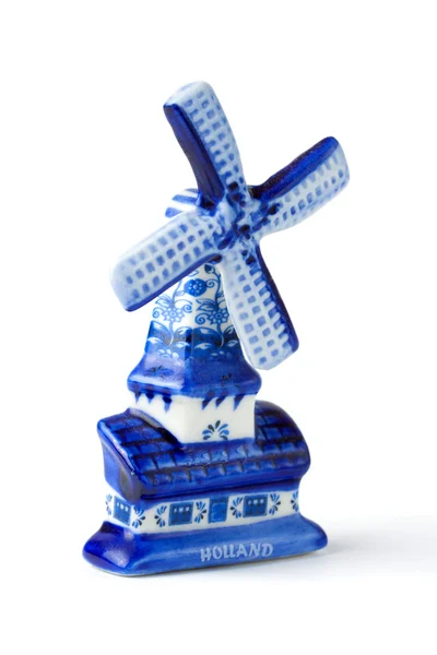 Nederlandse souvenir windmolen — Stockfoto