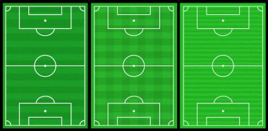 Soccer fields clipart