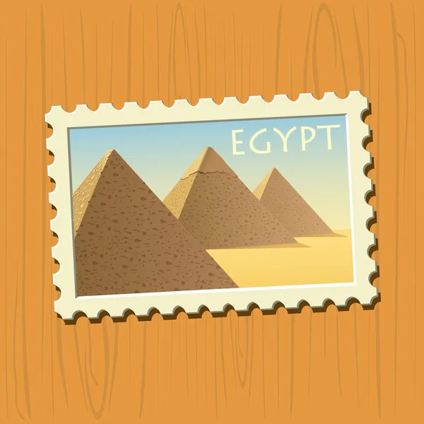 Piramida Mesir - Stok Vektor