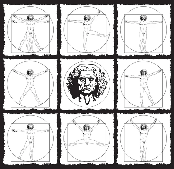 Анатомические рисунки — стоковый вектор
