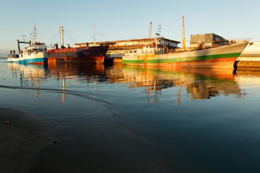 Port de Toamasina à Madagascar clipart