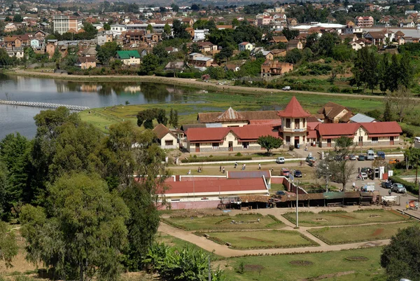 Vue sur la ville thermale d 'Antsirabe