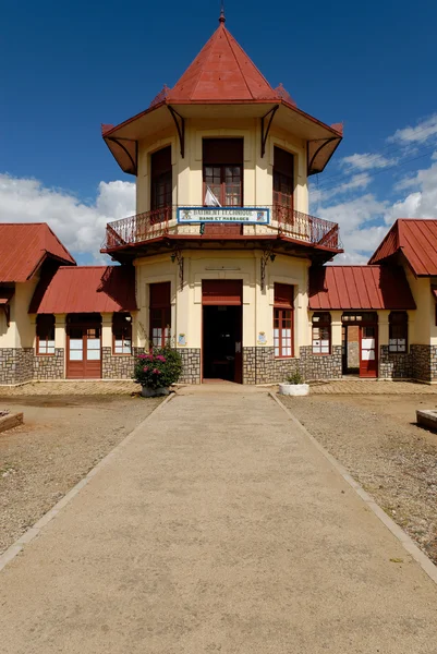 Historic health building in Antsirabe — Stock Photo, Image