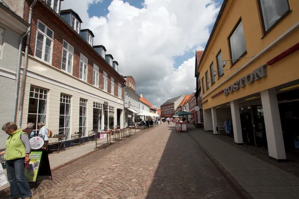 Ribe city Denmark — Stock Photo, Image