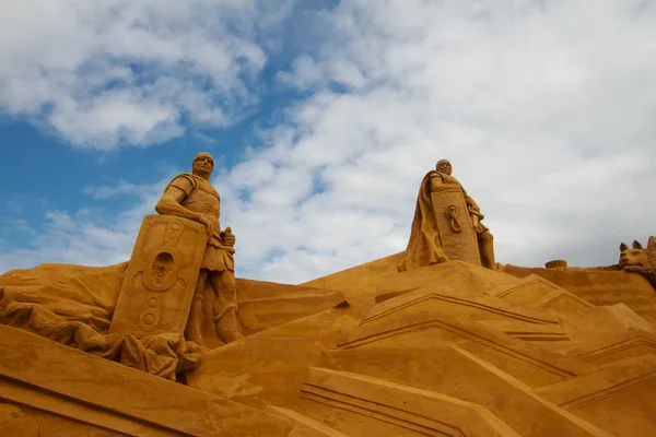 Φεστιβάλ άμμο άγαλμα — Φωτογραφία Αρχείου