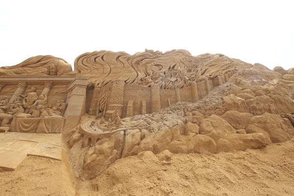 Festival de estátua de areia — Fotografia de Stock