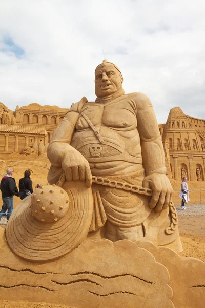 Festival delle sculture di sabbia — Foto Stock