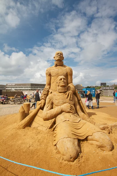 Festival de esculturas de arena — Foto de Stock