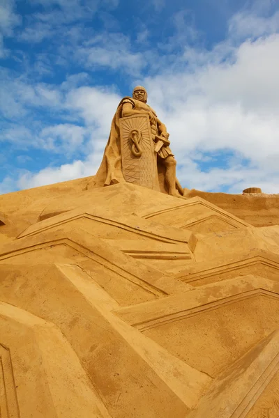 Τα γλυπτά άμμου Φεστιβάλ — Φωτογραφία Αρχείου