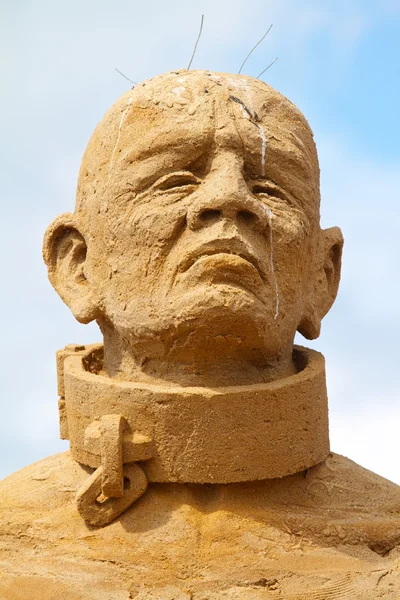 Sand skulptur festival — Stockfoto