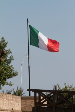 Italy flag clipart