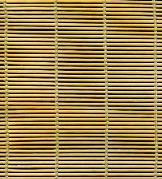Textura de placemat de bambu — Fotografia de Stock