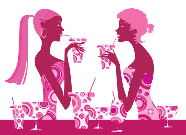 Bar à cocktails — Image vectorielle