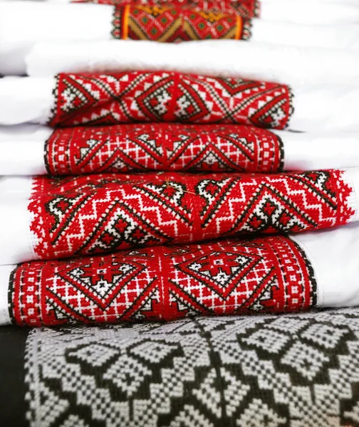 Ukrainian traditional embroidery — Stock Photo, Image
