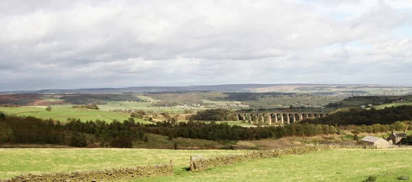 A view of thornton viaduct — Stock Photo, Image