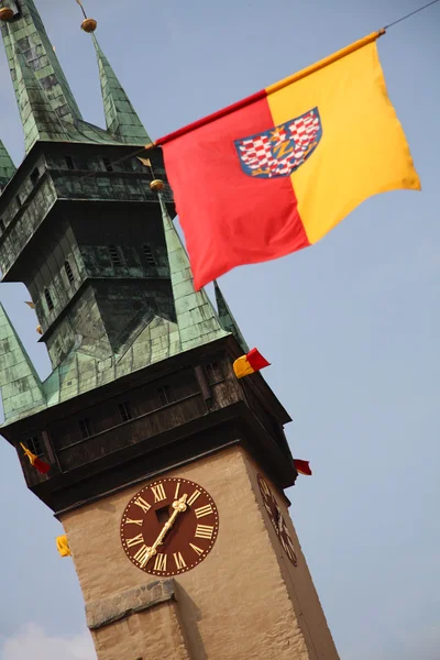 Znojmo City Hall Tower — Stock Photo, Image