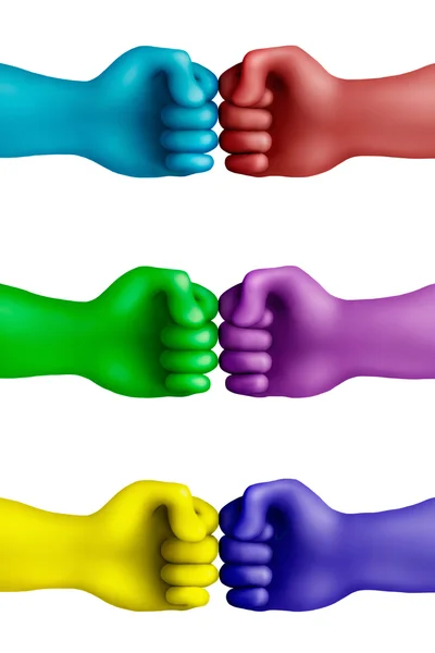 Acordo de cores-10 — Fotografia de Stock