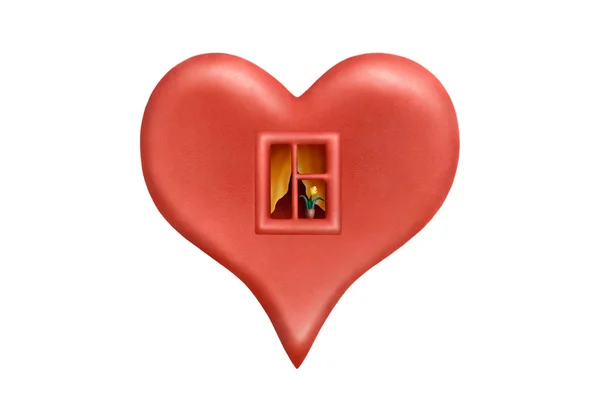 Coração acolhedor 2 — Fotografia de Stock