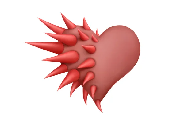 Heart thorns 2 — 스톡 사진